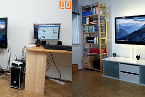 Невидимый компьютер: убираем из виду провода и неприглядную периферию