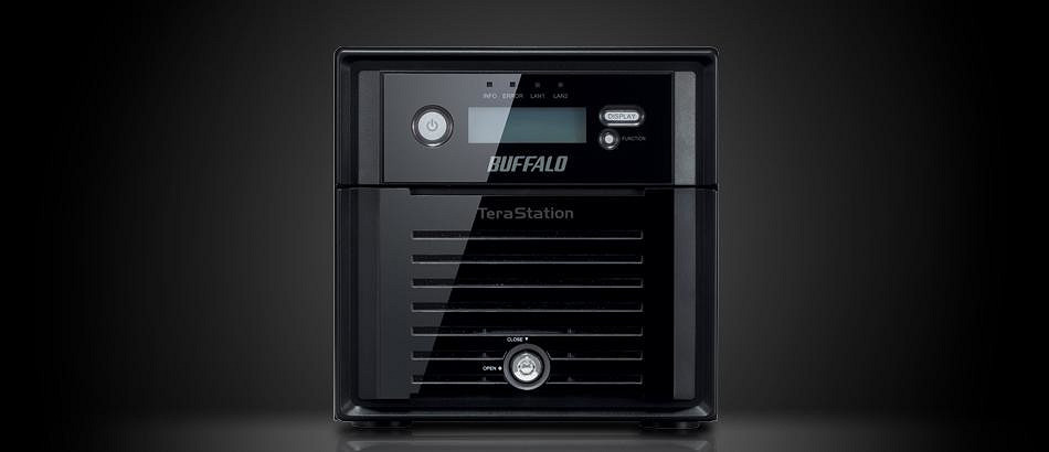 Сетевое хранилище данных Buffalo TeraStation 5200 автоматически отключает отказавший диск