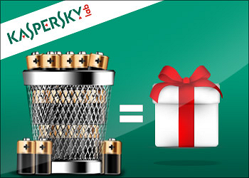 Круговорот батареек в природе с «Лабораторией Касперского»