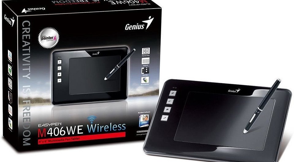 Genius EasyPen M406WE: рисуем без проводов и батареек