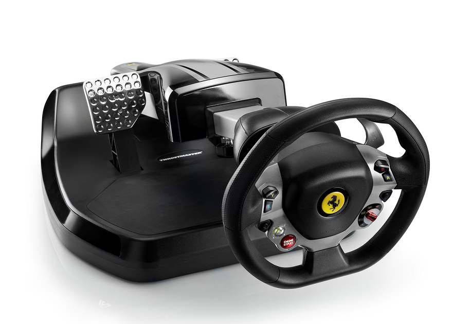 Компания Thrustmaster представляет Ferrari Vibration GT Cockpit 458 Italia ...