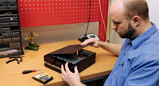 Меняем вентилятор в блоке питания