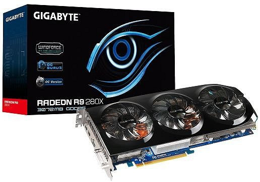 Gigabyte выпускает видеокарты R9 280X и R9 270X с заводским разгоном