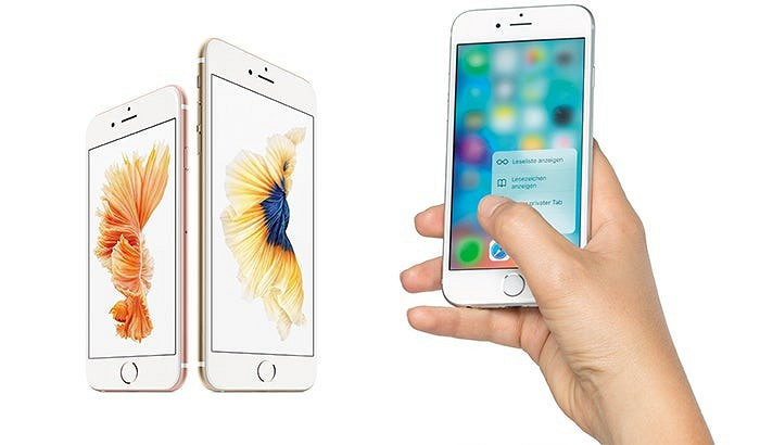 3D Touch: управление смартфоном посредством силы нажатия