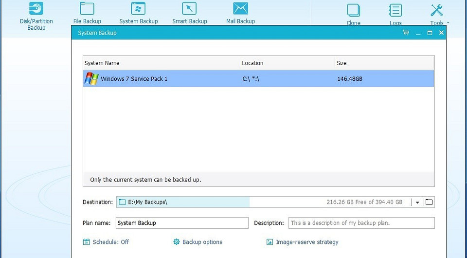 Тотальный бэкап Windows: применяем сторонние приложения