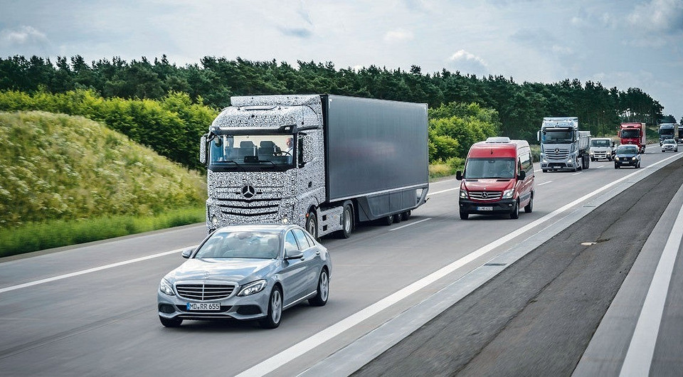 Как работает автомобиль с автопилотом Mercedes-Benz