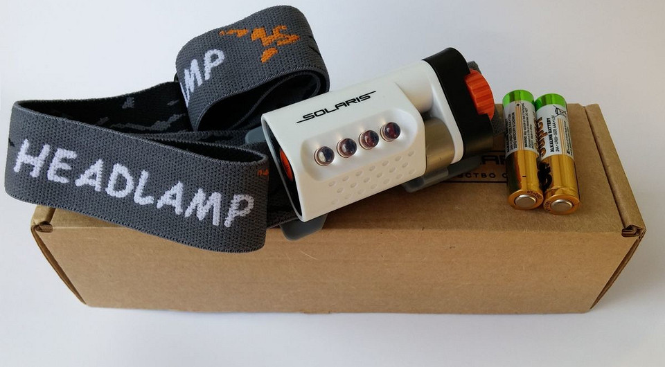 Огонек в ночи: тест налобного фонаря Solaris L40