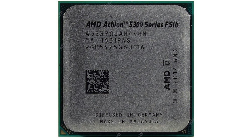 Тест процессора AMD Athlon 5370