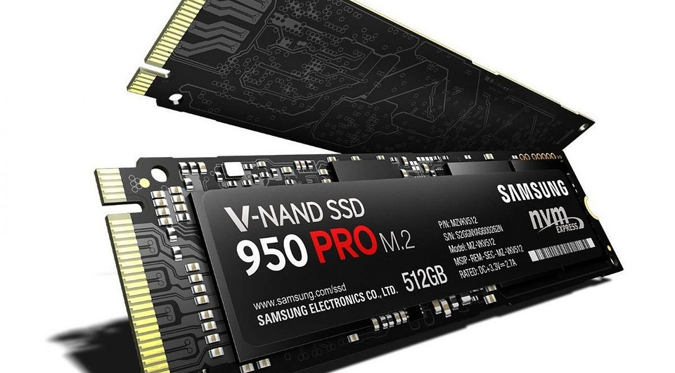 Тест SSD-диска Samsung 950 Pro 512GB: воспламеняющие скорости