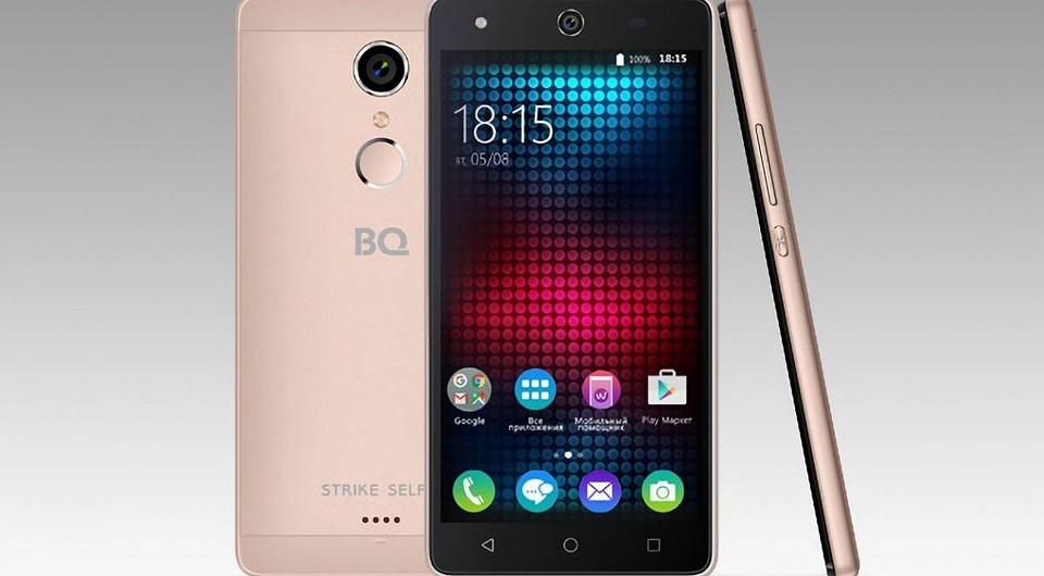 Обзор смартфона BQ BQS-5050 Strike Selfie: алюминиевый корпус и мощная селфи камера