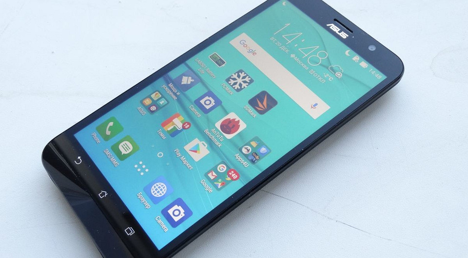 Обзор смартфона Asus ZenFone GoTV