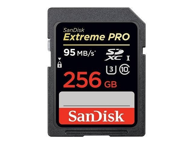 Тест карты памяти SanDisk SDXC Extreme PRO 256GB