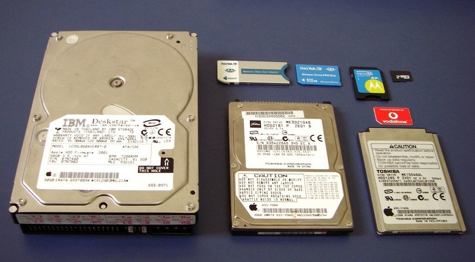 4 идеи, как использовать старые жесткие диски и флешки
