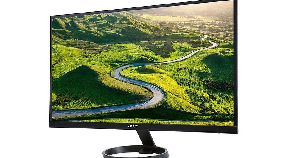 Тест монитора Acer R271bmid: шикарный дизайн, скромное оснащение