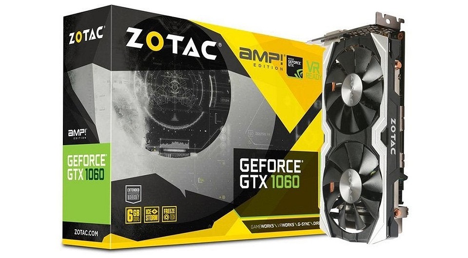 Тест видеокарты Zotac GeForce GTX 1060: тихий средний класс