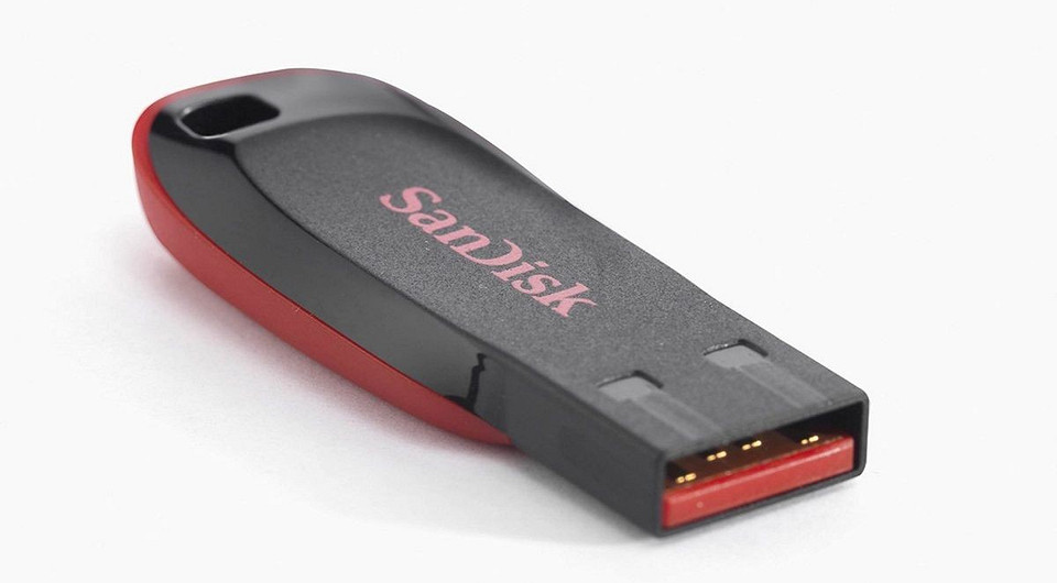 Выбираем доступную USB-флешку большой емкости