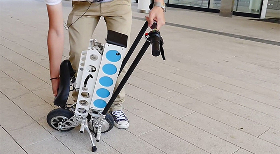 Практический тест Мега-мини-скутера URB-e