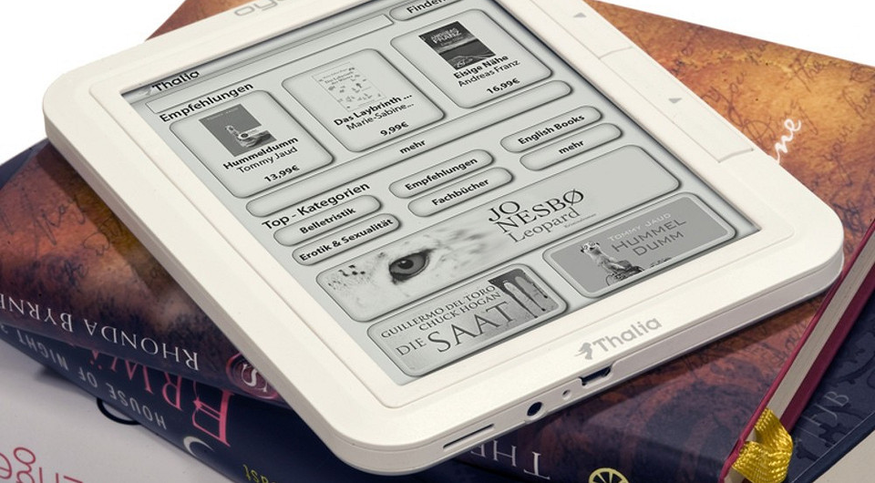 Топ-5 лучших электронных книг 2016