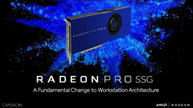 AMD выпускает графическую карту со встроенным SSD