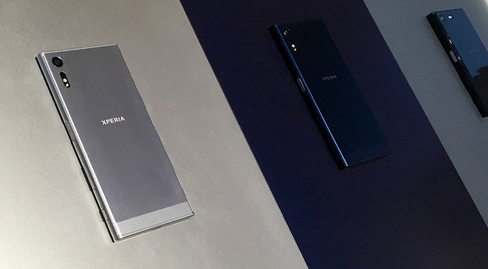 Первый взгляд на Sony Xperia XZ