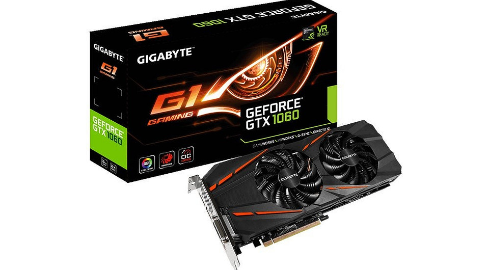 Тест видеокарты Gigabyte GeForce GTX 1060 G1 Gaming 3G 3GB GDDR5