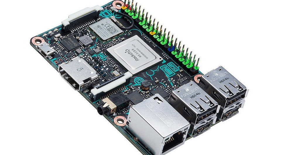 Asus Tinker Board: мини-ПК поддержкой 4К, превосходящий Raspberry Pi