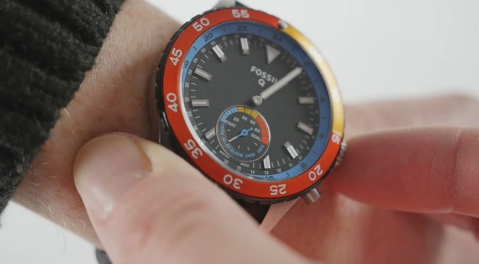 Тест фитнесс-трекера Fossil Q Crewmaster