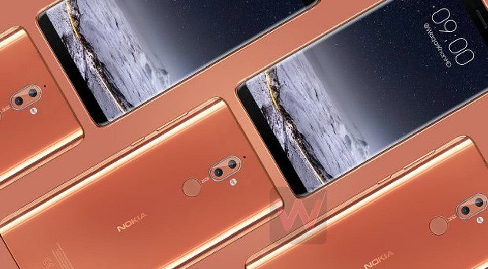 Безрамочный дисплей, как у S8? Произошла утечка первой информации о Nokia 9