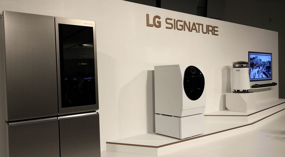 В России представлен ультра-премиальный бренд LG SIGNATURE