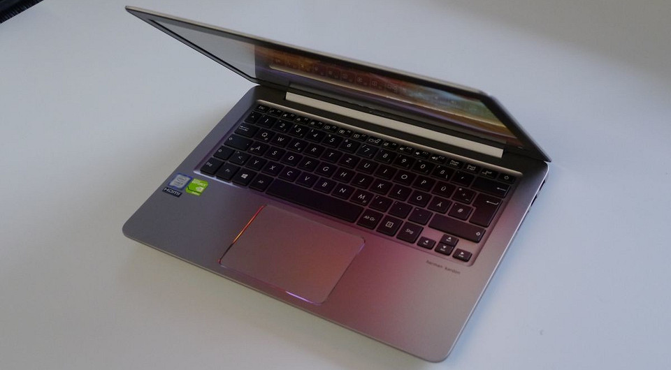 Тест ноутбука Asus Zenbook UX310UQ на базе Kaby Lake