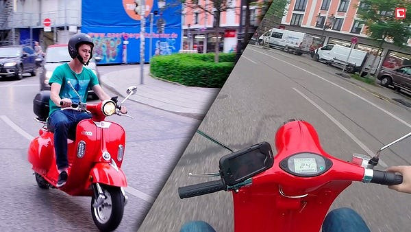 Тест электро-Vespa: на что способен скутер emco