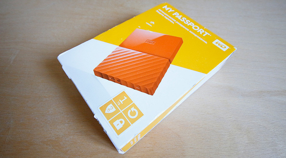 Тест внешнего HDD Western Digital My Passport 1 TB (WDBBEX0010B)