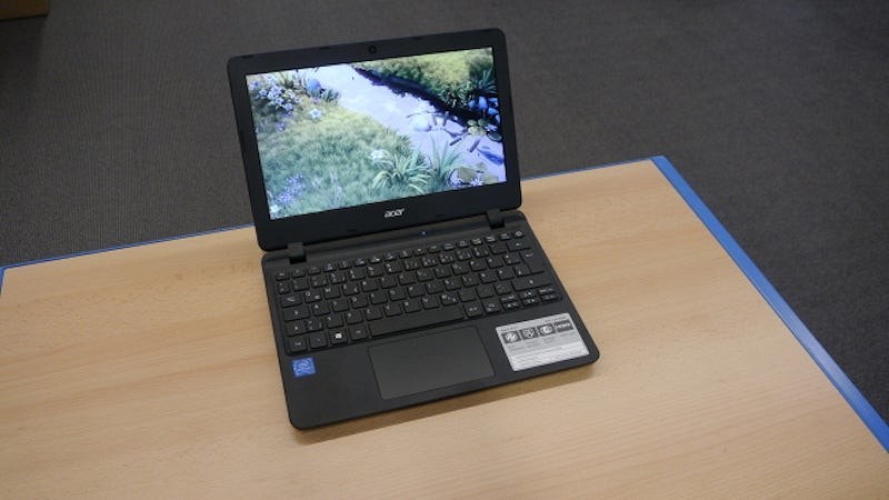 Тест ноутбука Acer Aspire ES1-132: мобильный ПК в ретро-дизайне