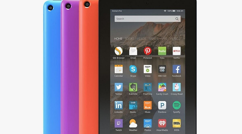 Тест планшета Amazon Fire 7 (2017)