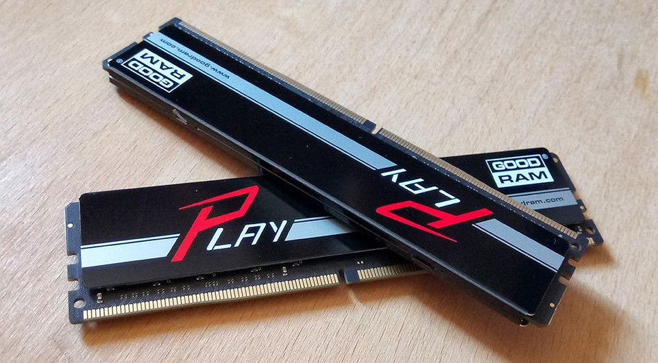 Обзор и тест оперативной памяти GOODRAM PLAY DDR4 16GB