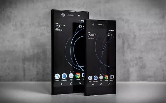 Первый взгляд на Sony Xperia XA2 и XA2 Ultra