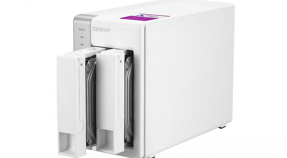 Тест NAS QNAP TS231P2-1G с двумя HDD