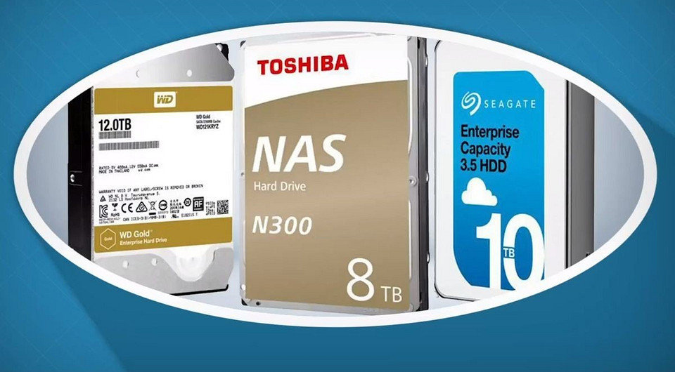 Тест жестких дисков с гигантским объемом: большие, быстрые и не слишком дорогие