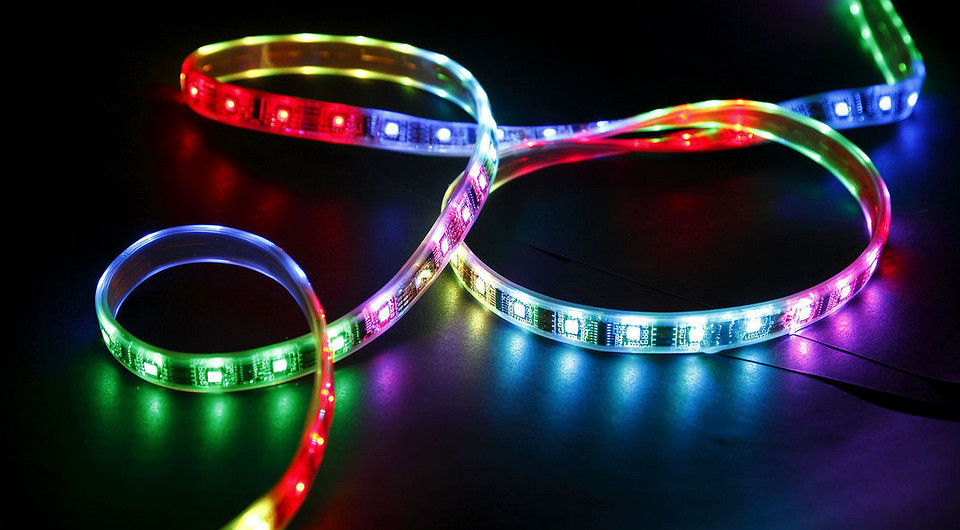 Огонь: соединяем светодиодные ленты