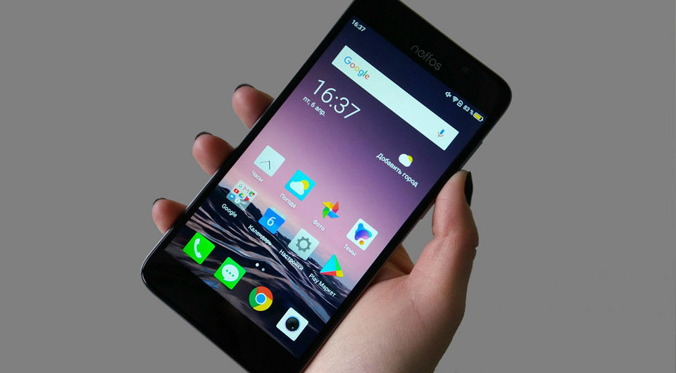 Обзор Neffos C7: бюджетный смартфон для селфи с большим экраном