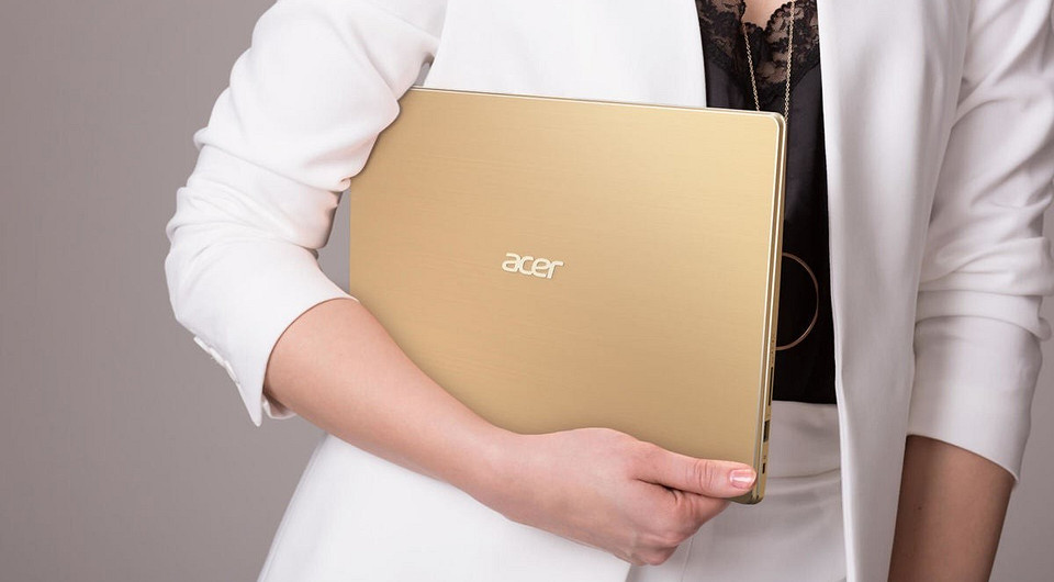 Меньше килограмма, 15,6 дюймов: новый ноутбук от Acer