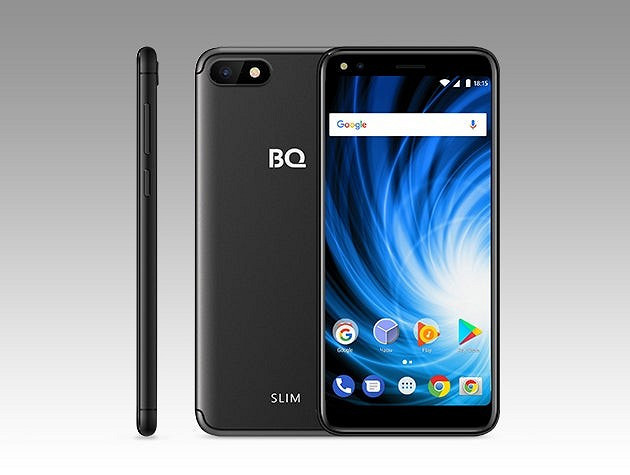 BQ выпустил новый безрамочный смартфон с ярким экраном BQ-5701L Slim