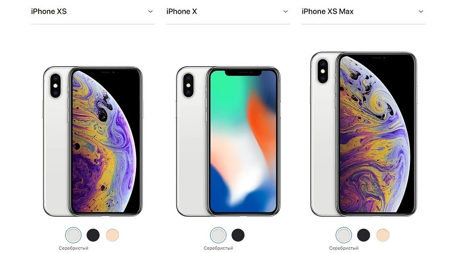 Iphone x vs iphone xs
