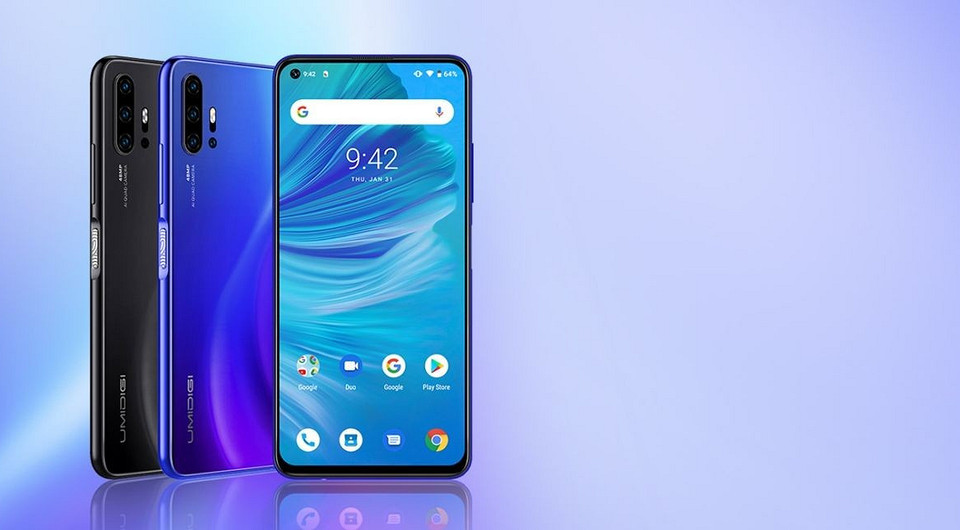Китайский смартфон с замашками флагмана Umidigi F2 получил стоковый Android 10