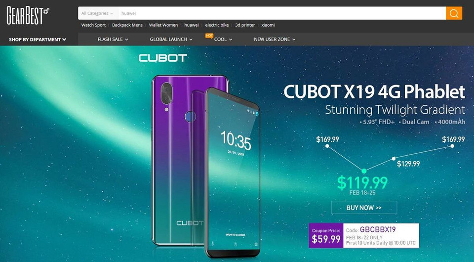 Февральские хиты GearBest: смартфон, фаблет и мини-ПК со скидками