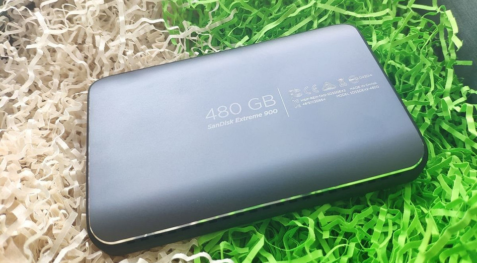 Обзор внешнего SSD-накопителя SanDisk Extreme 900 Portable: если важна скорость…