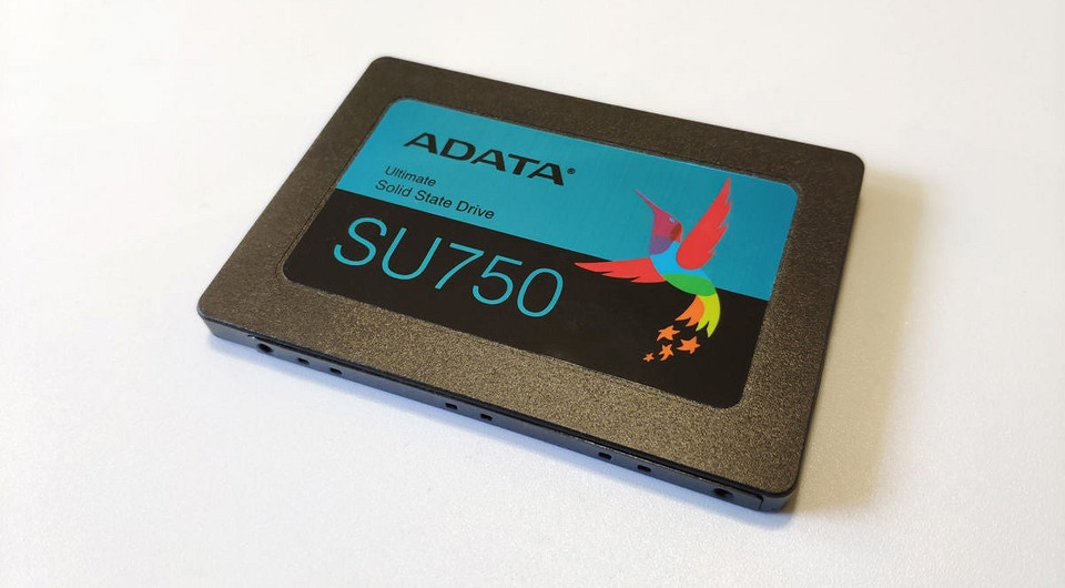 Тест SSD ADATA Ultimate SU750: емкий ускоритель ПК за небольшие деньги