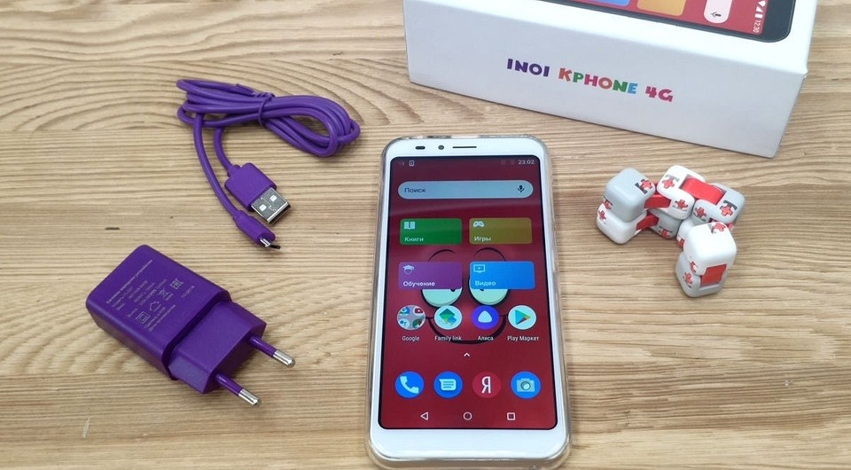 Обзор смартфона INOI kPhone 4G: создан для детей