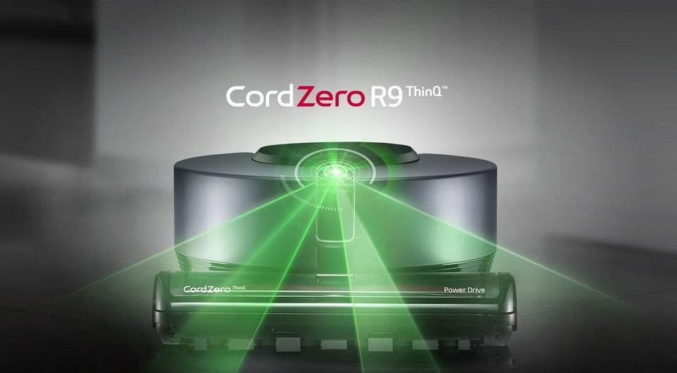 LG выпустила новый умный робот-пылесос CordZero R9