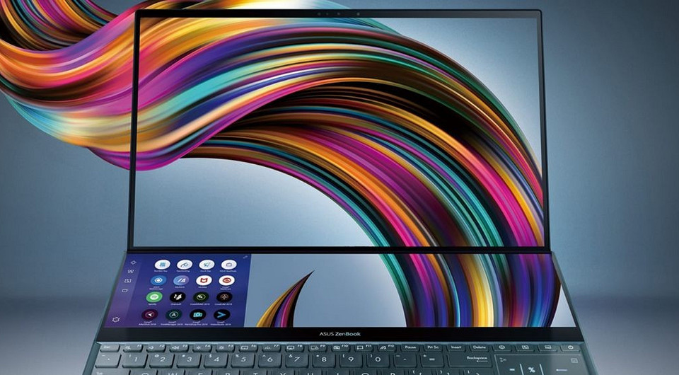ASUS привезла в Россию «ноутбук завтрашнего дня» сразу с двумя большими 4K-экранами. Цена не радует